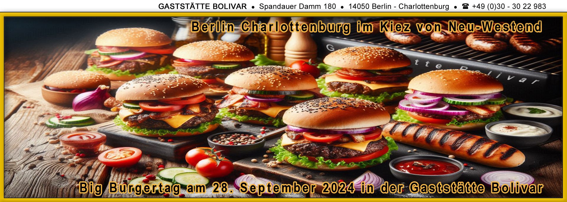 Der Big-Burger-Tag am 28. September 2024