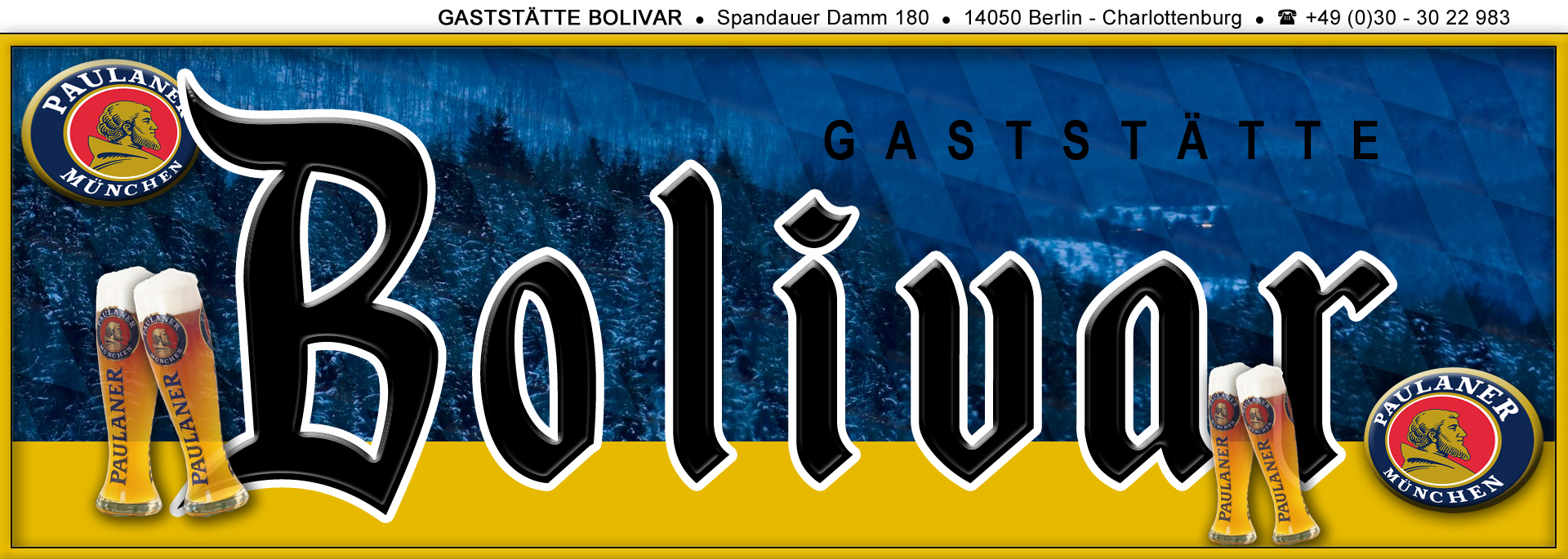 Am 17  August 2024 lädt die Gaststätte Bolivar in Charlottenburg zu einem besonderen Genuss ein Paulaner Münchner Helles 0,5L für nur 3,33 Euro